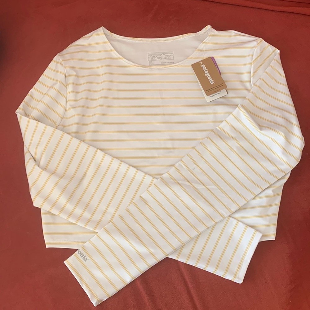 Patagonia cropped swell seeker rash guard